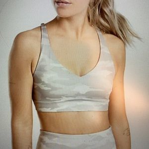 White Camo Solace Bra